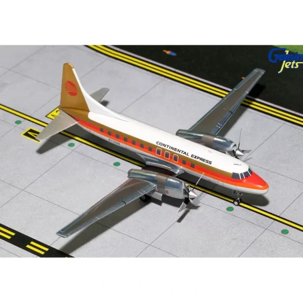 Gemini Jets G2COA291 1:200 Continental Airlines Convair CV-580 - Miniature Marvels: Airplane Models & Painted Dice* Airplane Model