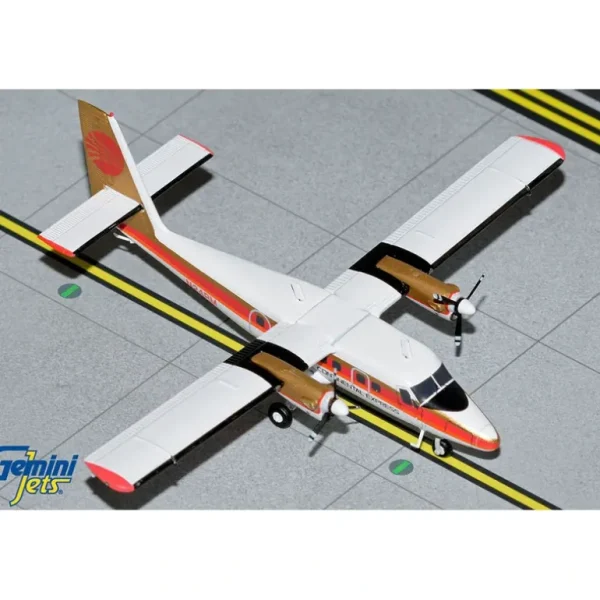 Gemini Jets G2COA1038 1:200 Continental de Havilland Canada DHC-6-300 Twin Otter - Miniature Marvels: Airplane Models & Painted Dice* Airplane Model