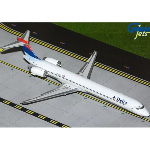 Gemini Jets G2DAL818 1:200 Delta Air Lines MD-90 N910DN (Colors in Motion livery) - Miniature Marvels: Airplane Models & Painted Dice* Airplane Model