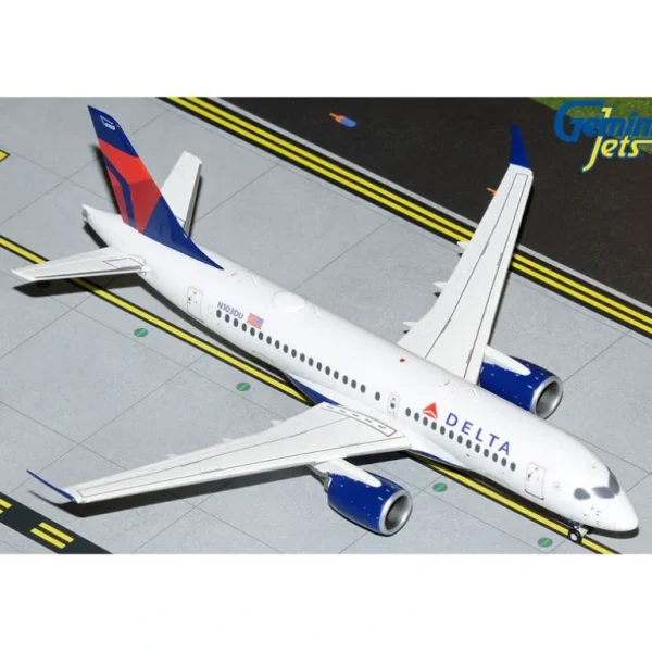 Gemini Jets G2DAL1112 1:200 Delta Airbus A220-100 - Miniature Marvels: Airplane Models & Painted Dice* Airplane Model