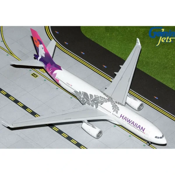 Gemini Jets G2HAL1053 1:200 Hawaiian Airbus A330-200 - Miniature Marvels: Airplane Models & Painted Dice* Airplane Model