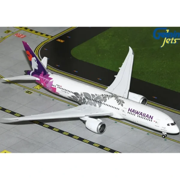 Gemini Jets G2HAL1051 1:200 Hawaiian Airlines Boeing 787-9 N780HA - Miniature Marvels: Airplane Models & Painted Dice* Airplane Model