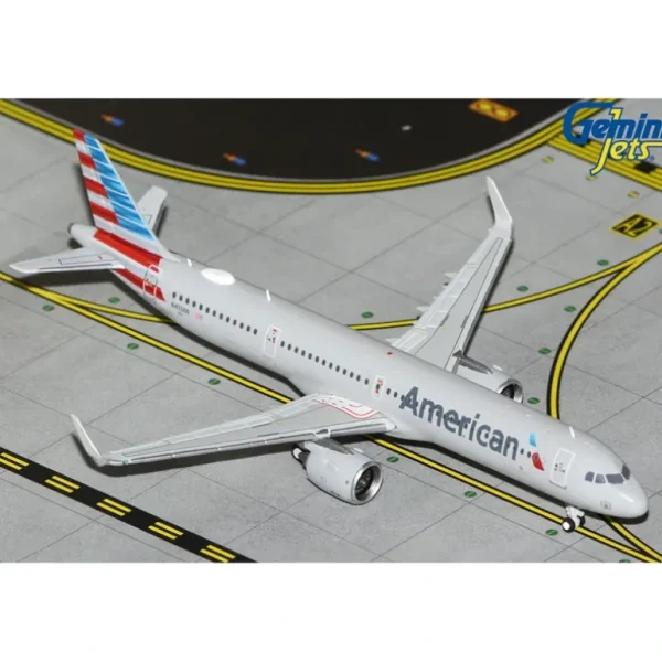 Gemini Jets GJAAL2296 1:400 American Airlines A321neo N413AN - Miniature Marvels: Airplane Models & Painted Dice* Airplane Model