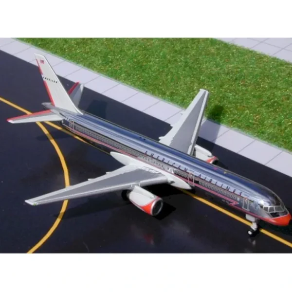 Gemini Jets GJAAL049 1:400 American Airlines Boeing 757-200 - Miniature Marvels: Airplane Models & Painted Dice* Airplane Model