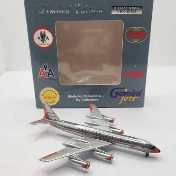 Gemini Jets GJAAL489 1:400 American Airlines Convair CV-990 N5618 - Miniature Marvels: Airplane Models & Painted Dice* Airplane Model