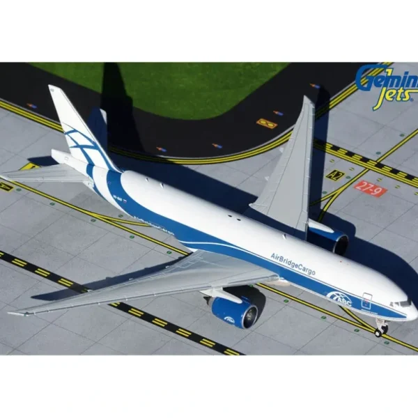 Gemini Jets GJABW1949 1:400 Air Bridge Cargo Boeing 777F - Miniature Marvels: Airplane Models & Painted Dice* Airplane Model