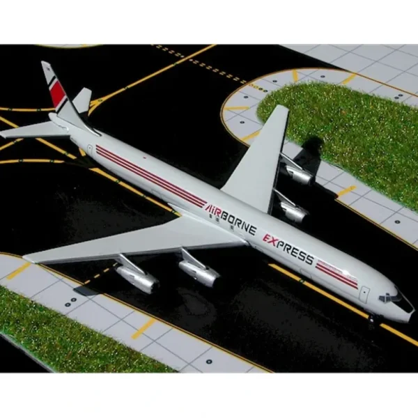 Gemini Jets GJABX189 1:400 Airborne Express Douglas DC-8-61F - Miniature Marvels: Airplane Models & Painted Dice* Airplane Model