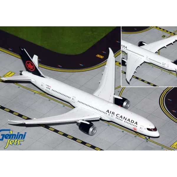 Gemini Jets GJACA2045F 1:400 Air Canada 787-9 (Flaps Down) - Miniature Marvels: Airplane Models & Painted Dice* Airplane Model