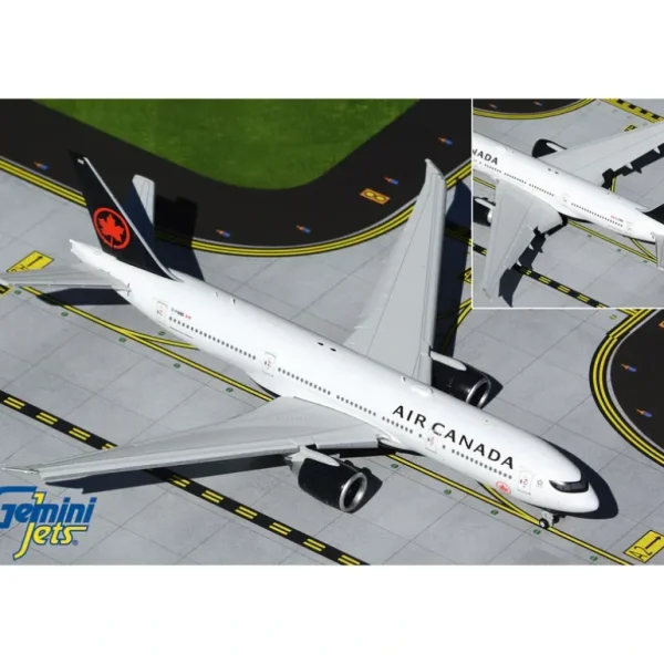 Gemini Jets GJACA2044F 1:400 Air Canada 777-200LR (Flaps Down) - Miniature Marvels: Airplane Models & Painted Dice* Airplane Model