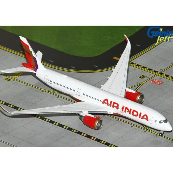 Gemini Jets GJAIC2254 1:400 Air India Airbus A350-900 - Miniature Marvels: Airplane Models & Painted Dice* Airplane Model