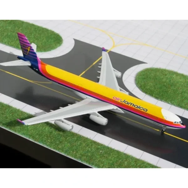 Gemini Jets GJAJM366 1:400 Air Jamaica Airbus A340-300 6Y-JMM - Miniature Marvels: Airplane Models & Painted Dice* Airplane Model