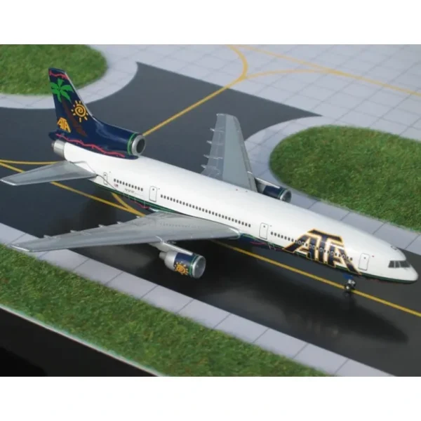 Gemini Jets GJATA047 1:400 ATA Lockheed L-1011-385 N197AT - Miniature Marvels: Airplane Models & Painted Dice* Airplane Model