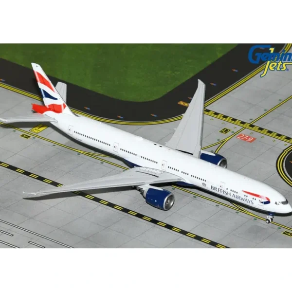 Gemini Jets GJBAW2118 1:400 British Airways Boeing 777-300ER G-STBH - Miniature Marvels: Airplane Models & Painted Dice* Airplane Model