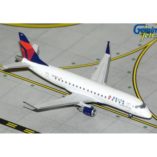Gemini Jets GJDAL2037 1:400 Delta Connection Embraer ERJ-175 - Miniature Marvels: Airplane Models & Painted Dice* Airplane Model