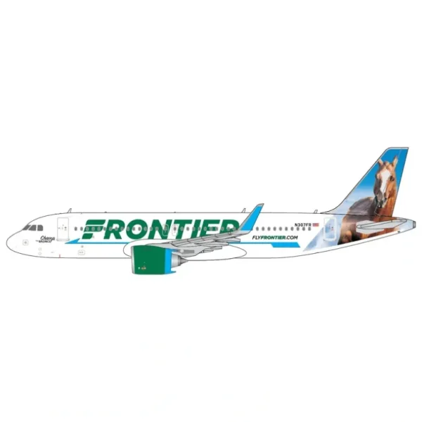 Gemini Jets GJFFT1617 1:400 Frontier Airlines Airbus A320Neo - Miniature Marvels: Airplane Models & Painted Dice* Airplane Model