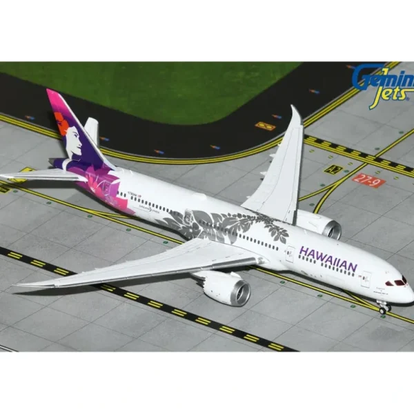Gemini Jets GJHAL2047 1:400 Hawaiian Airlines Boeing 787-9 N780HA - Miniature Marvels: Airplane Models & Painted Dice* Airplane Model