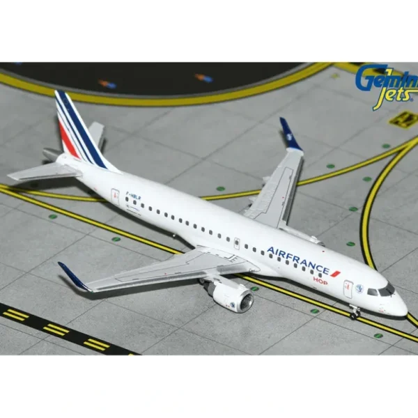 Gemini Jets GJHOP1615 1:400 Air France Hop E190-100STD F-HBLR - Miniature Marvels: Airplane Models & Painted Dice* Airplane Model