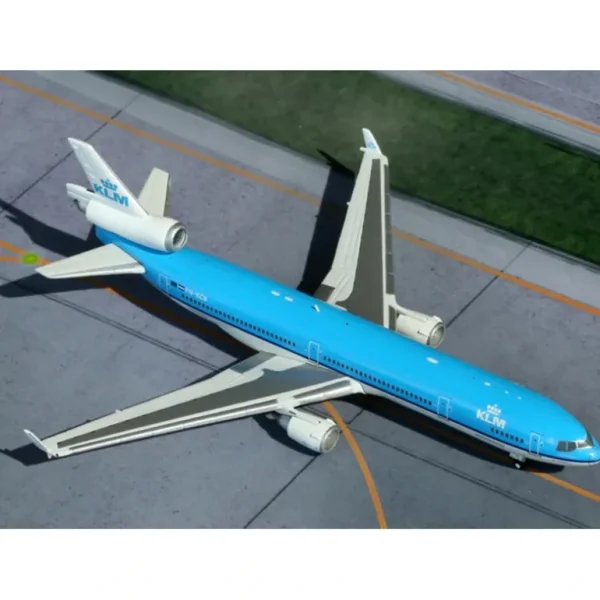 Gemini Jets GJKLM1271 1:400 KLM Goodbye MD-11 1993-2014 - Miniature Marvels: Airplane Models & Painted Dice* Airplane Model
