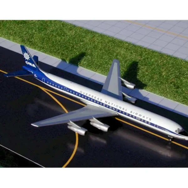 Gemini Jets GJONA101 1:400 Overseas National DC-8-61F - Miniature Marvels: Airplane Models & Painted Dice* Airplane Model