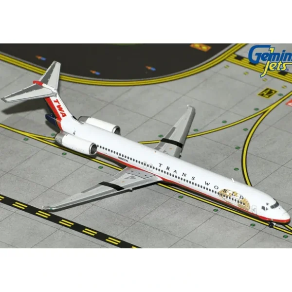 Gemini Jets GJTWA1711 1:400 Trans World Airlines (TWA) 747SP N960TW (Final livery) - Miniature Marvels: Airplane Models & Painted Dice* Airplane Model