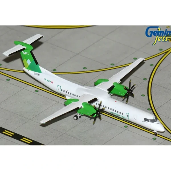Gemini Jets GJWIF2290 1:400 Widere Bombardier Dash 8Q-400 LN-WDM - Miniature Marvels: Airplane Models & Painted Dice* Airplane Model