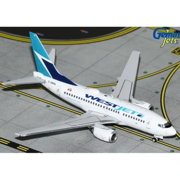 Gemini Jets GJWJA2259 1:400 WestJet Airlines Boeing 737-600 C-GWSL - Miniature Marvels: Airplane Models & Painted Dice* Airplane Model