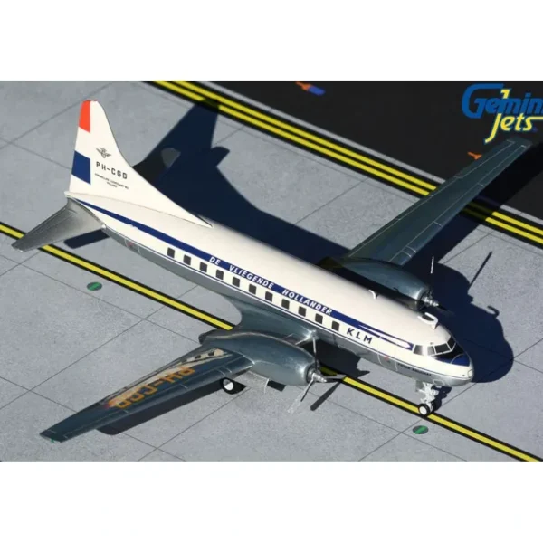 Gemini Jets G2KLM846 1:200 KLM Airlines Convair CV-340 - Miniature Marvels: Airplane Models & Painted Dice* Airplane Model