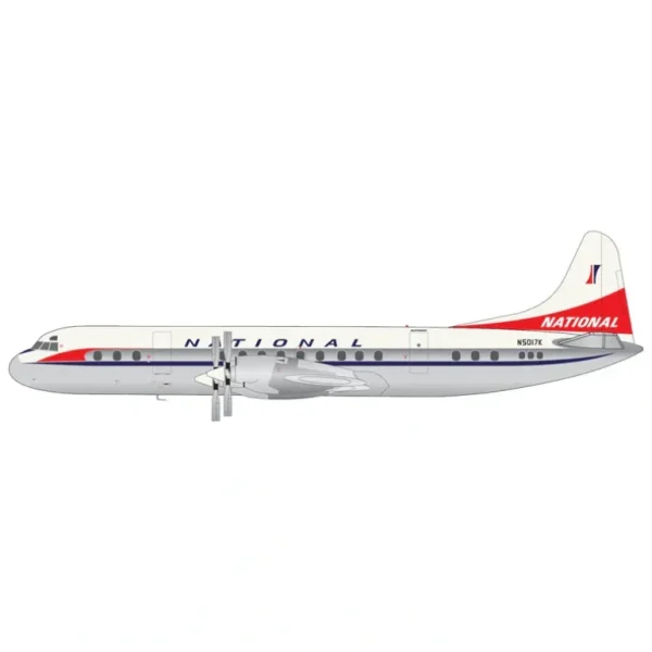 Gemini Jets G2NAL1030 1:200 National Airlines L-188 Electra - Miniature Marvels: Airplane Models & Painted Dice* Airplane Model
