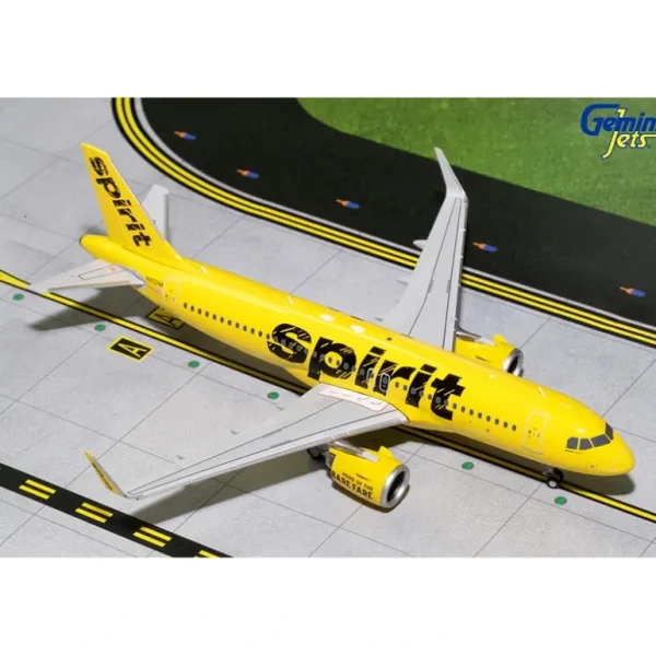 Gemini Jets G2NKS681 1:200 Spirit Airbus A320neo N902NK - Miniature Marvels: Airplane Models & Painted Dice* Airplane Model