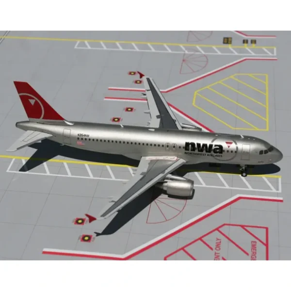 Gemini Jets G2NWA080 1:200 Northwest Airlines Airbus A320 - Miniature Marvels: Airplane Models & Painted Dice* Airplane Model