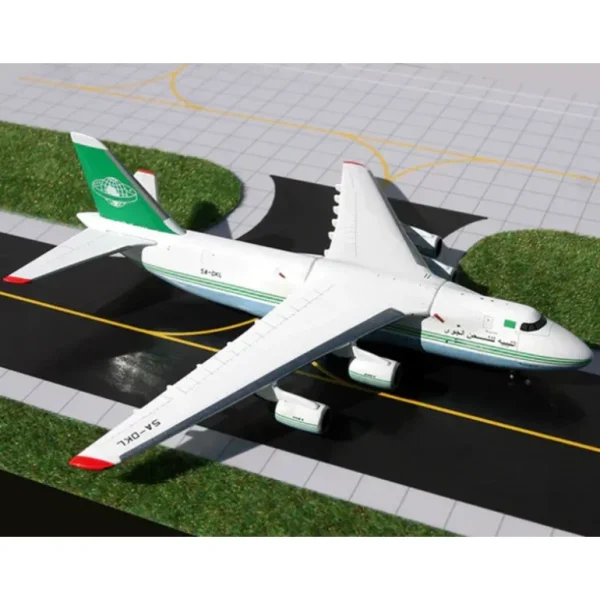 Gemini Jets GSLCR019 1:400 Libyan Air Cargo Antonov AN-124 - Miniature Marvels: Airplane Models & Painted Dice* Airplane Model