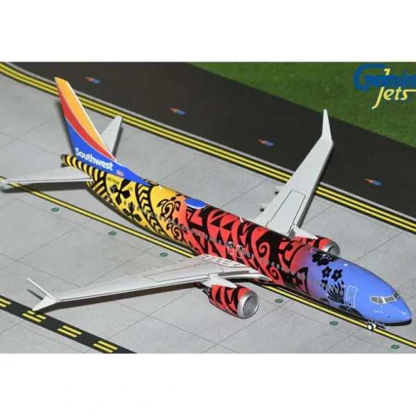 Gemini Jets G2SWA1268 1:200 Southwest Boeing 737 Max 8 "Imua One" - Miniature Marvels: Airplane Models & Painted Dice* Airplane Model