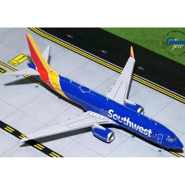 Gemini Jets G2SWA757 1:200 Southwest Boeing 737 Max 8 N8706W - Miniature Marvels: Airplane Models & Painted Dice* Airplane Model