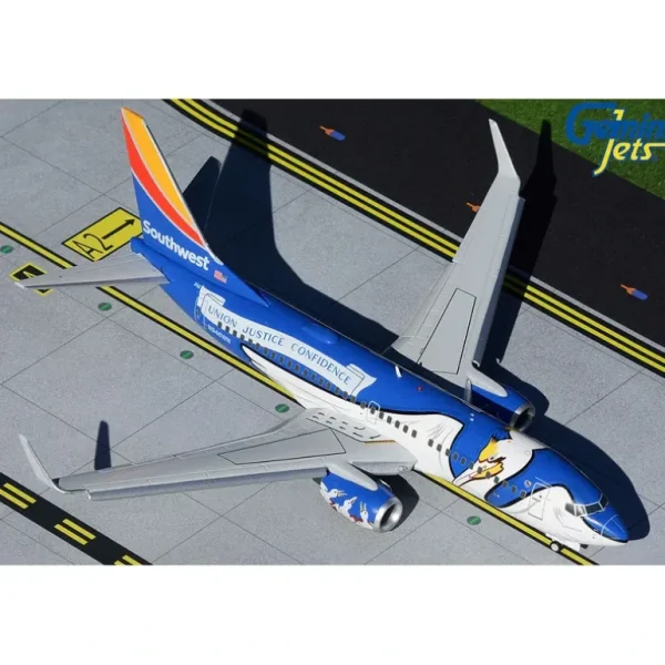 Gemini Jets G2SWA926F 1:200 Southwest Boeing 737-700 Louisiana One (Flaps Down) - Miniature Marvels: Airplane Models & Painted Dice* Airplane Model