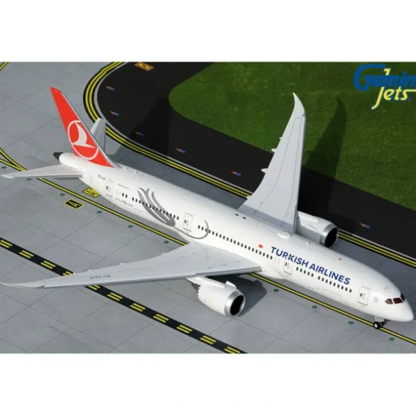 Gemini Jets G2THY1000 1:200 Turkish Airlines Boeing 787-9 Dreamliner - Miniature Marvels: Airplane Models & Painted Dice* Airplane Model