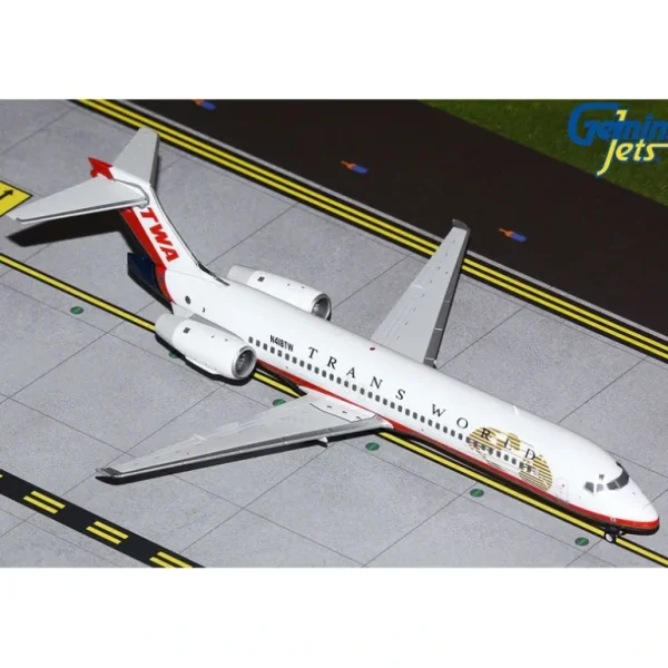 Gemini Jets G2TWA1005 1:200 TWA Trans World Boeing 717-200 - Miniature Marvels: Airplane Models & Painted Dice* Airplane Model