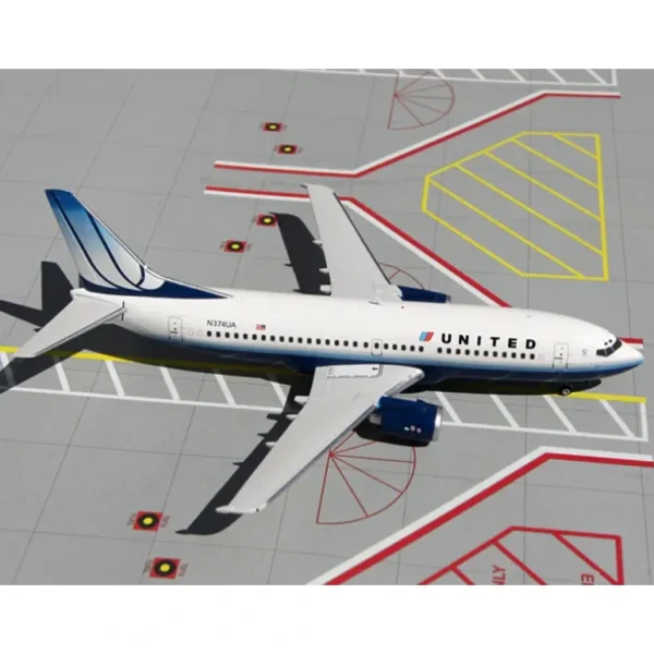 Gemini Jets G2UAL194 1:200 United Airlines Boeing 737-300 N374UA - Miniature Marvels: Airplane Models & Painted Dice* Airplane Model