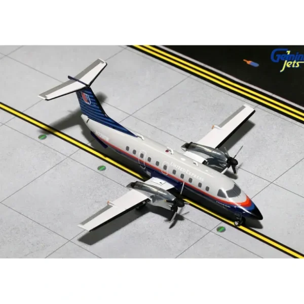 Gemini Jets G2UAL605 1:200 United Express Embraer EMB-120 Brasilia N229SW - Miniature Marvels: Airplane Models & Painted Dice* Airplane Model