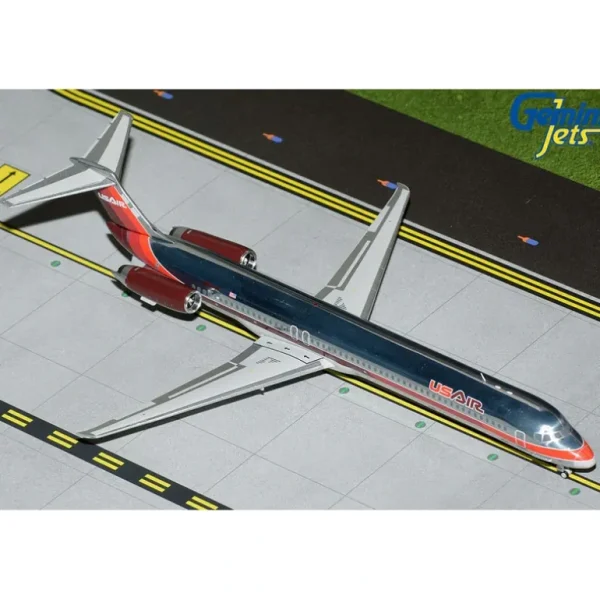 Gemini Jets G2USA471 1:200 USAir MD-82 - Miniature Marvels: Airplane Models & Painted Dice* Airplane Model