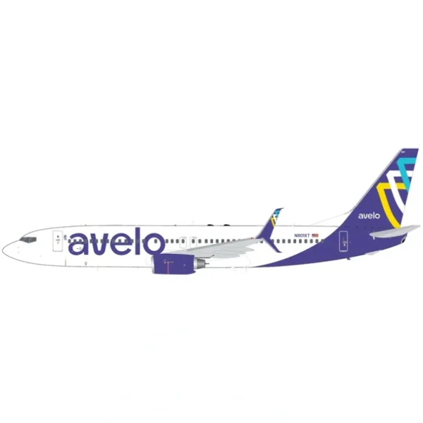 Gemini Jets G2VXP1097 1:200 Avelo Airlines Boeing 737-800S - Miniature Marvels: Airplane Models & Painted Dice* Airplane Model