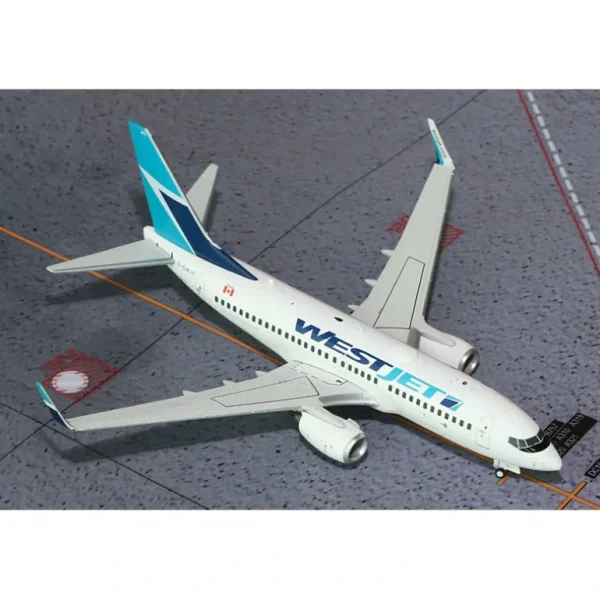 Gemini Jets G2WJA233 1:200 Westjet Boeing 737-700 - Miniature Marvels: Airplane Models & Painted Dice* Airplane Model