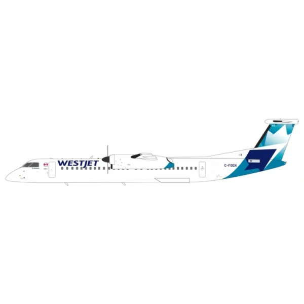 Gemini Jets G2WJA1315 1:200 WestJet Encore Dash 8 Q400 C-FOEN - Miniature Marvels: Airplane Models & Painted Dice* Airplane Model