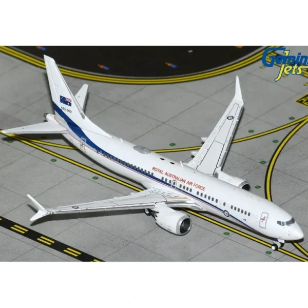 Gemini Macs GMRAA145 1:400 Royal Australian Air Force B737-8 BBJ A62-002 - Miniature Marvels: Airplane Models & Painted Dice* Airplane Model