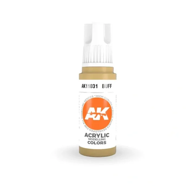Flash Sale 3Gen Acrylics: Buff - Standard LTG AK-11031 - Miniature Marvels: Airplane Models & Painted Dice Paint