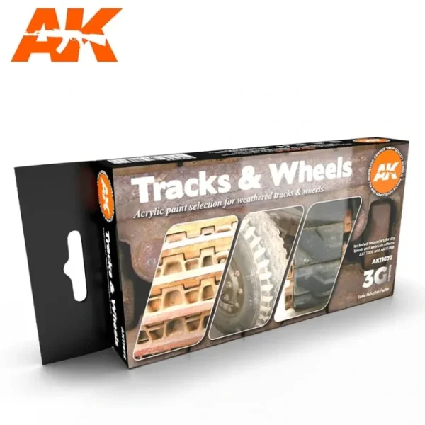 New 3Gen Acrylics: Tracks & Wheels LTG AK-11672 - Miniature Marvels: Airplane Models & Painted Dice Paint