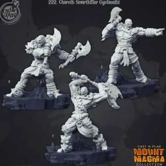 Hot Gharoth Smartkiller Ogolanathi - Miniature Marvels: Airplane Models & Painted Dice Miniature