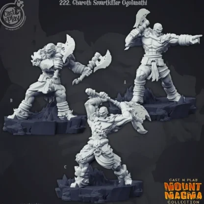 Hot Gharoth Smartkiller Ogolanathi - Miniature Marvels: Airplane Models & Painted Dice Miniature
