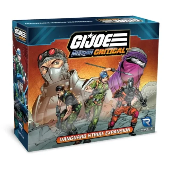 Best Sale G.I. JOE: Mission Critical - Vanguard Strike Expansion RGS 02595 - Miniature Marvels: Airplane Models & Painted Dice Board Game