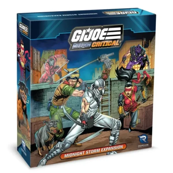 Outlet G.I. JOE: Mission Critical - Midnight Storm Expansion RGS 02594 - Miniature Marvels: Airplane Models & Painted Dice Board Game