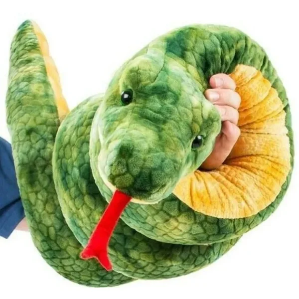 Cheap Giant 100 Inch Long Anaconda Snake Plush Stuffed Animal Toy - Amazing! - Miniature Marvels: Airplane Models & Painted Dice Egpull